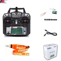 Flysky FS-i6X 10CH 2.4GHz AFHDS RC I6X Transmitter With iA6B iA10B X6B A8S IA6 Receiver for RC Helicopter Boat Drone