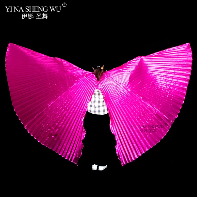 Adult Kids Belly Dance Wings Unisex Bollywood Oriental Egypt Wings 11 Colors Children Adult Belly Dance Isis Wings Without Stick