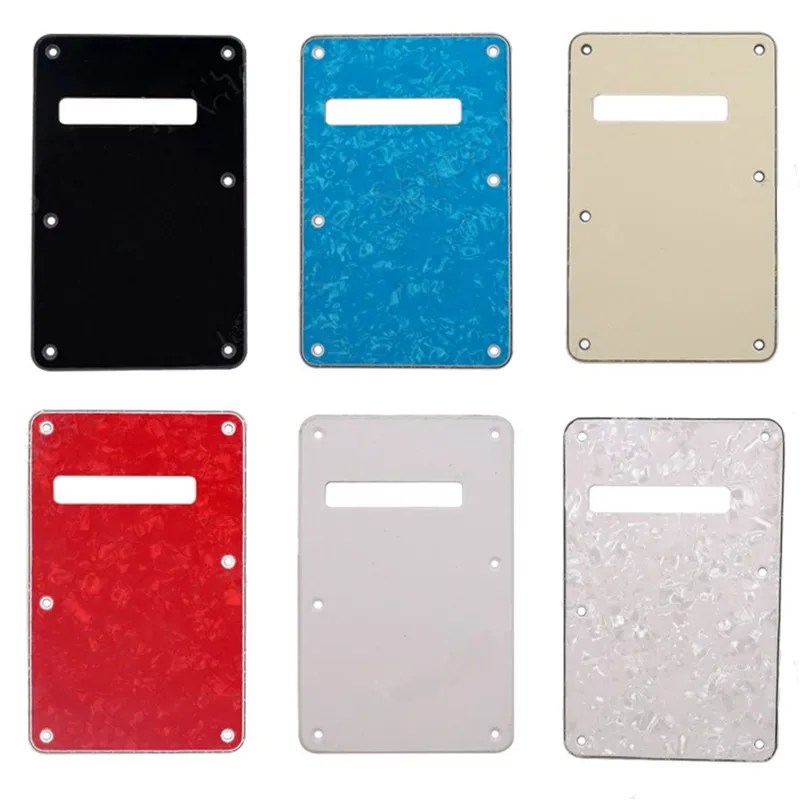 A Electric Guitar Bass Cavity Rear Cover 146 * 93mm Spring Cover Back Plate Six Colors Can Choose Wiring Cover Guitar Parts