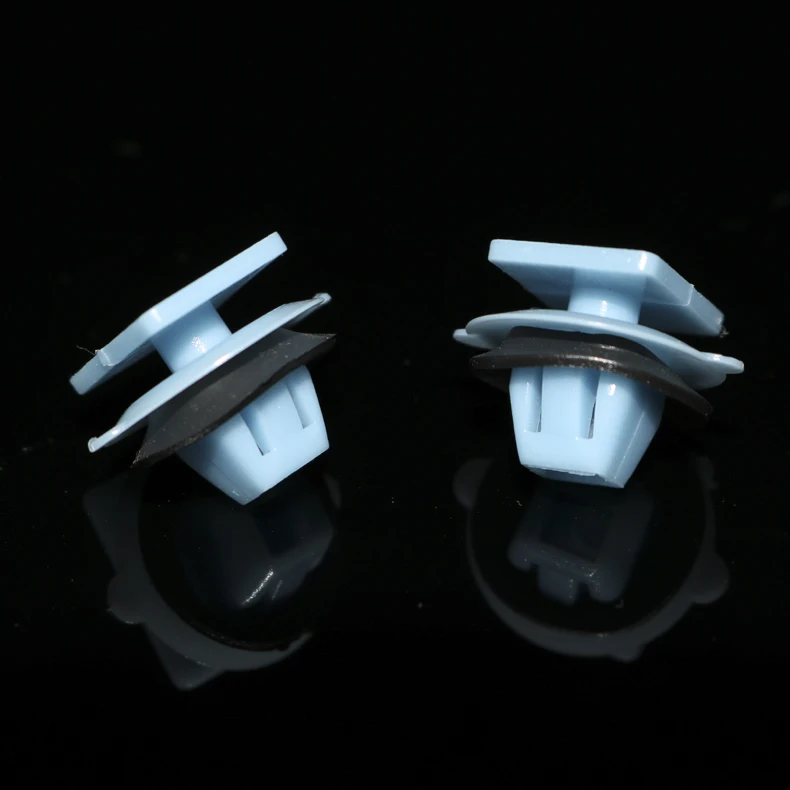 10PCS Car Door Guard Panel Trim Slatted Bottom Skirt Wheel Eyebrow For Toyota Prado Previa Alphard Lexus Plastic Fastener Clip