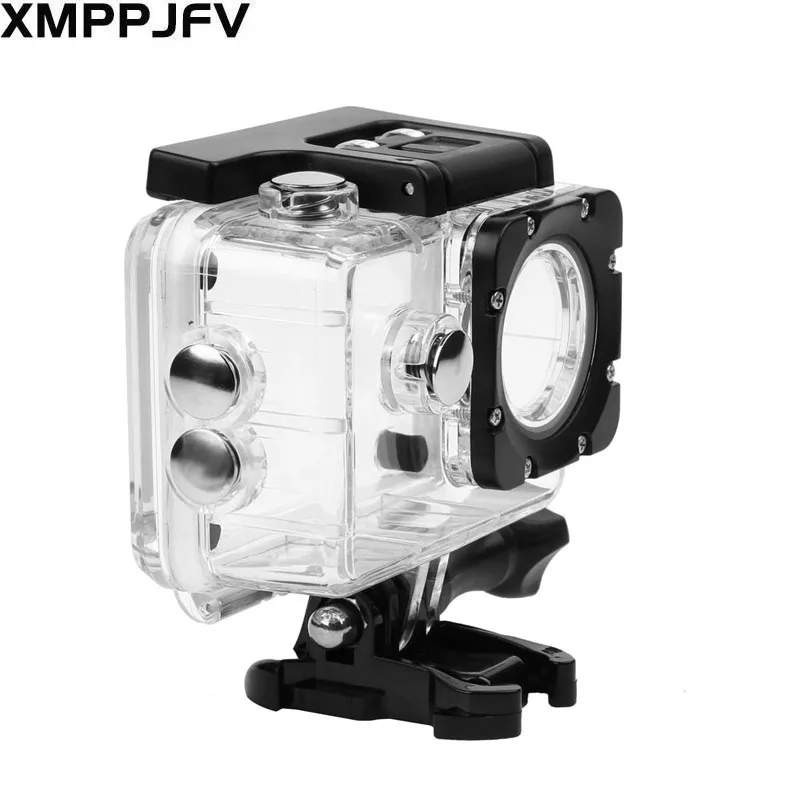 XMPPJFV Waterproof Housing for SJCAM SJ4000 Underwater Protective Housing Case for AKASO EK7000 EK5000 DBPOWER EX5000 WiMiUS