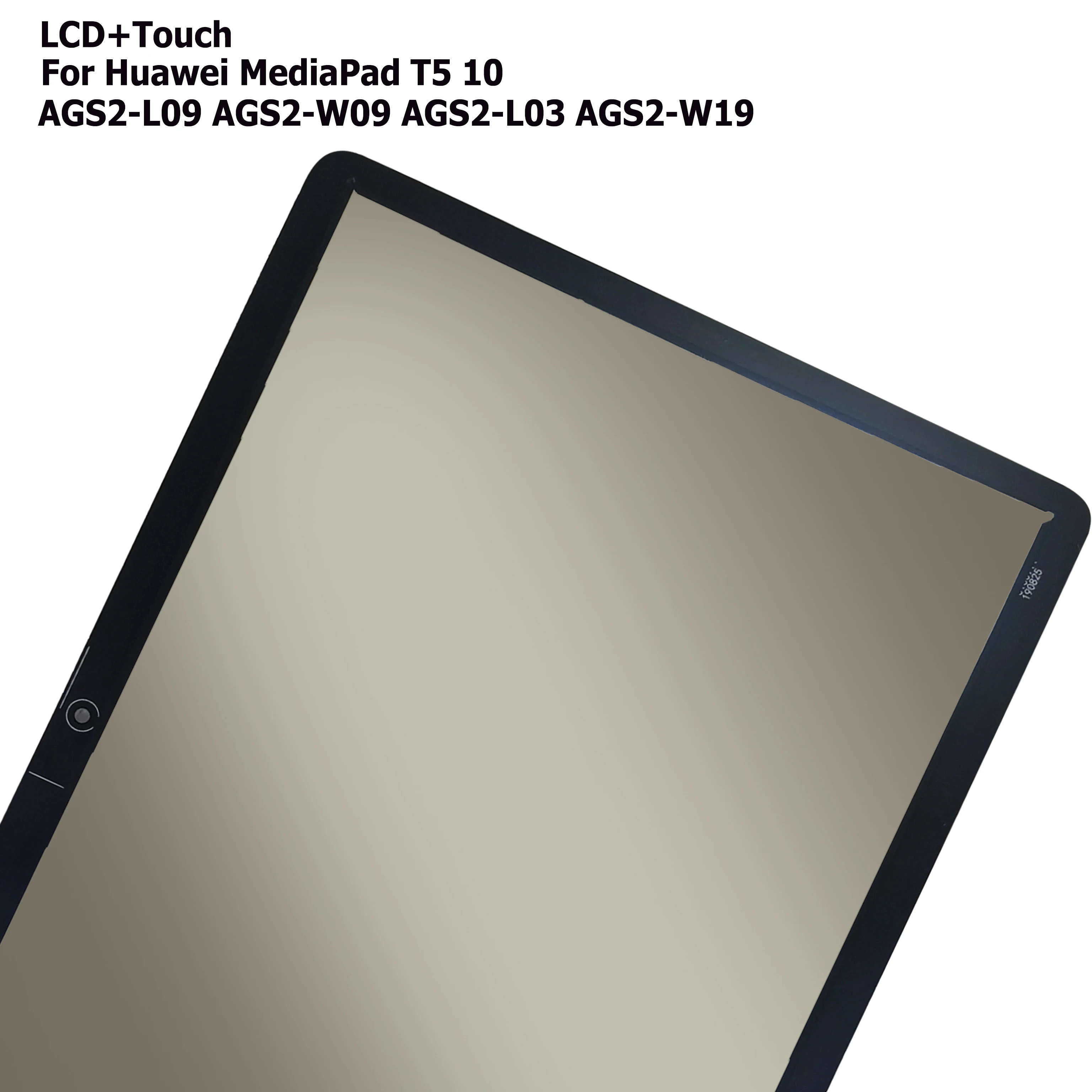 สูงสุด! T5 LCD สําหรับ Huawei MediaPad T5 10 AGS2-L09 AGS2-W09 AGS2-L03 AGS2-W19 จอแสดงผล LCD Touch Digitizer Assembly + ฟรี