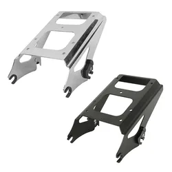 Motorcycle Detachable Two Up Trunk Mounting Rack For Harley Touring Street Glide Road King Electra Glide 2009-2013