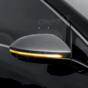 2 pçs auto vista traseira do carro espelho lateral capa guarnição para vw golf 6 golf 5 golf 7 cc polo scirocco bora jetta beetle passat sagitar 9 principais vendas capa retrovisor bora - №4