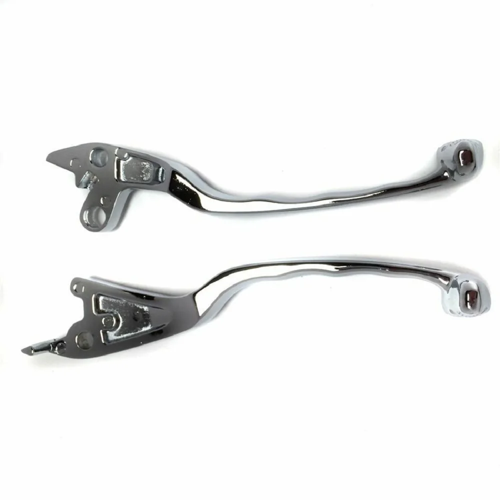 1 Pair High Quality Chrome Motorcycle Brake Clutch Skull Hand Lever Billet Aluminum for Suzuki Boulevard Intruder 800 1400 1500