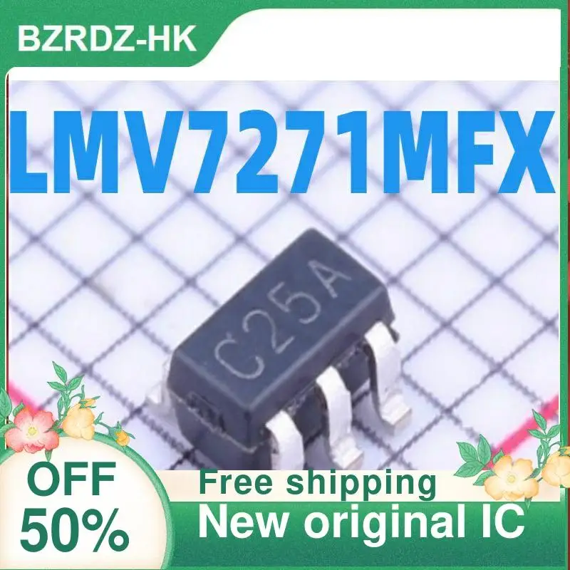 

5PCS LMV7271MFX LMV7271MF SOT23-5 C25A New original IC