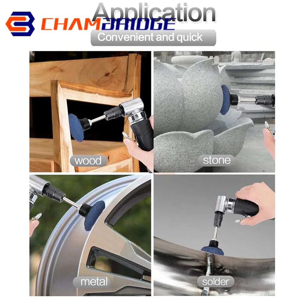 50mm R-Typ Schnell Ändern Discs Set 2 Zoll Zirkonia Schleifen Discs mit 1/4 "Halter für Sterben grinder Rost Farbe Entfernung Zubehör – Detail 8