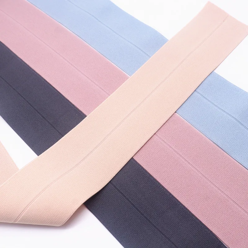 Rubber Band 6cm Fold Over Elastic Bands 60mm Line Spandex Ribbon Sewing Lace Trim Waist Band Garment Accessory 1meter