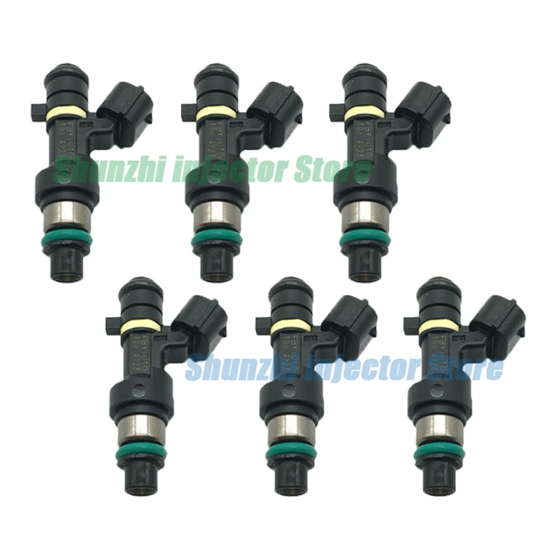 

6pcs Fuel Injector Nozzle For Nissan AK12 BZ11 CR14DE CR12DE OEM:16600-3U800 166003U800 FBY1010 FBY 1010