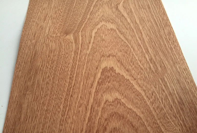 Natural Wood Veneer Sapele 25 - 50cm 250cm 0.2-0.45mm for Furniture Guita Musical Instrument C/C