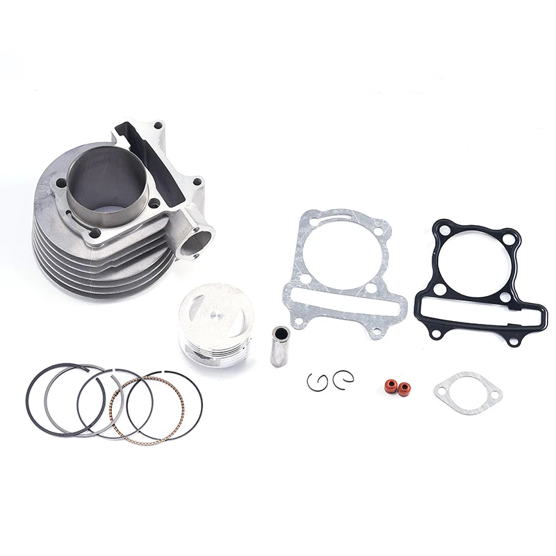 Motorcycle Engine 63mm Big Bore Cylinder Kit With Piston Kit For Gy6 200cc Chinese Scooter Moped Atv Go-kart