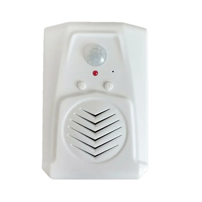 Aay-sensor de movimento campainha da porta interruptor mp3 infravermelho sem fio pir sensor de movimento voz prompter bem-vindo campainha da porta alarme de entrada