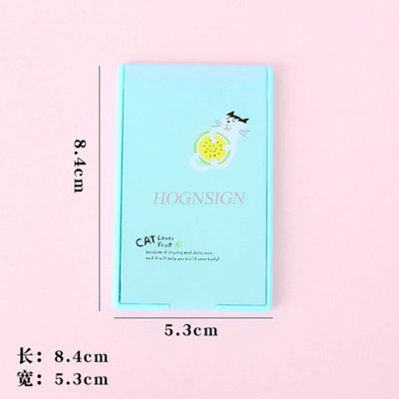 Espejo pequeño Espejo de maquillaje de escritorio Portátil Pequeño Plegable Princesa Maquillaje fresco Venta