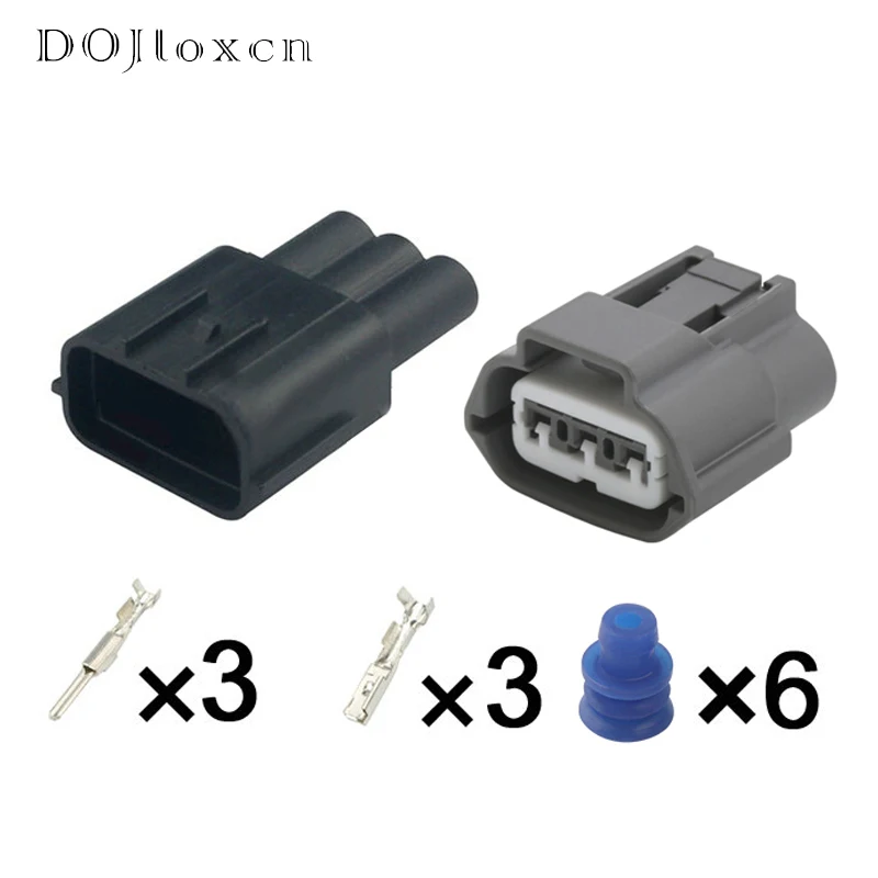 

1/5/10/20 Sets 3 Pin 6189-0779 Waterproof Automotive Sensor Connector Auto Plug Ignition Coil Socket For Nissan BYD F0