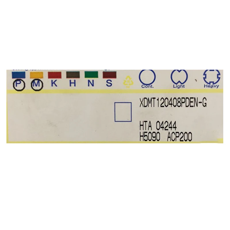 XDMT120408 XDMT150408 XDMT 120408 150408 PDEN H ACZ330 XDMT120408PDEN-G ACP200 CNC Original Inserts Lathe Cutter Milling Machine