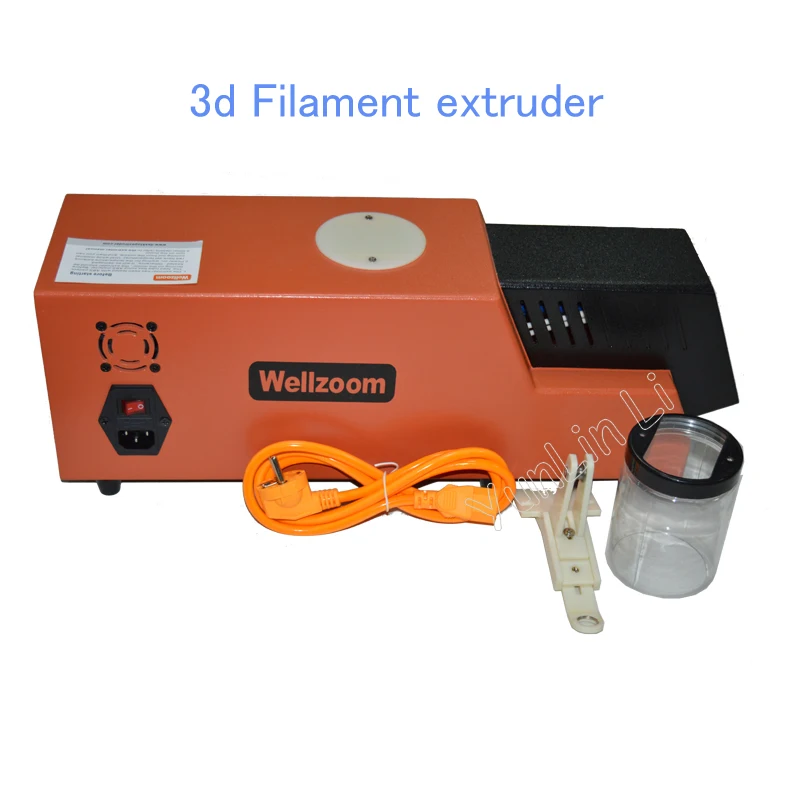 3D Filament Extruder Machine Desktop Filament Extruder 3D Printing Consumables Extruder 1.75mm 3mm