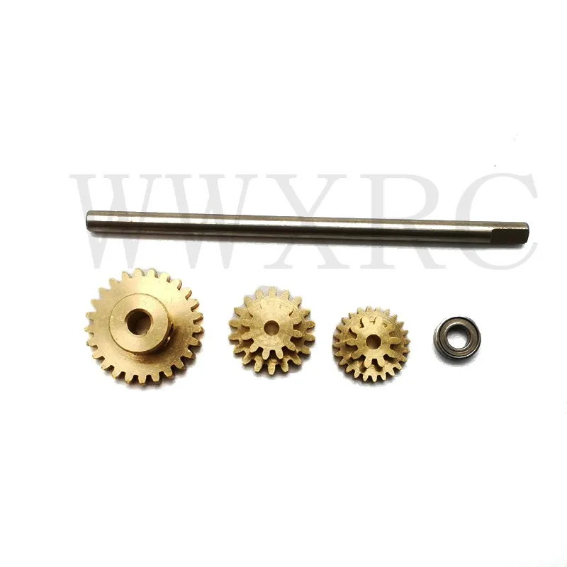 WPL D12 Metal Gearbox Gear With 370 Brush Motor for WPL D12 1/10 Climbing Off-road RC Car Upgrade Parts