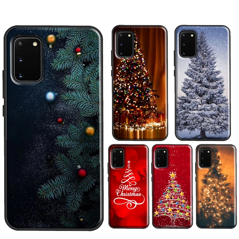 Merry Christmas Tree For Samsung Galaxy S22 Ultra S21 S20 FE Note 20 Ultra Note 10 S8 S9 S10 Plus Phone Case