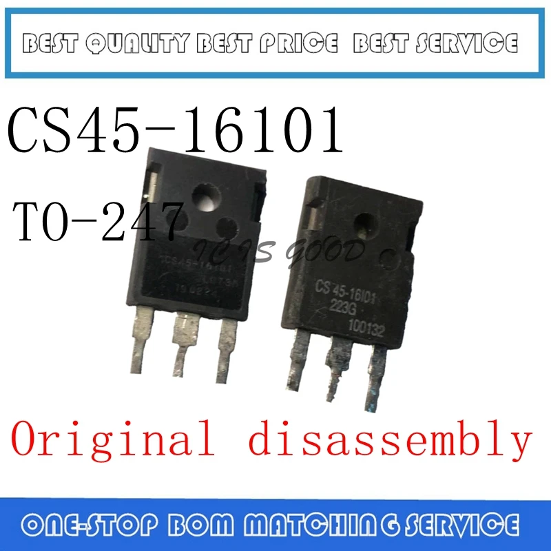 2PCS-20PCS CS45-16101 CS45-16I01 45A 1600V TO-247 Original disassembly