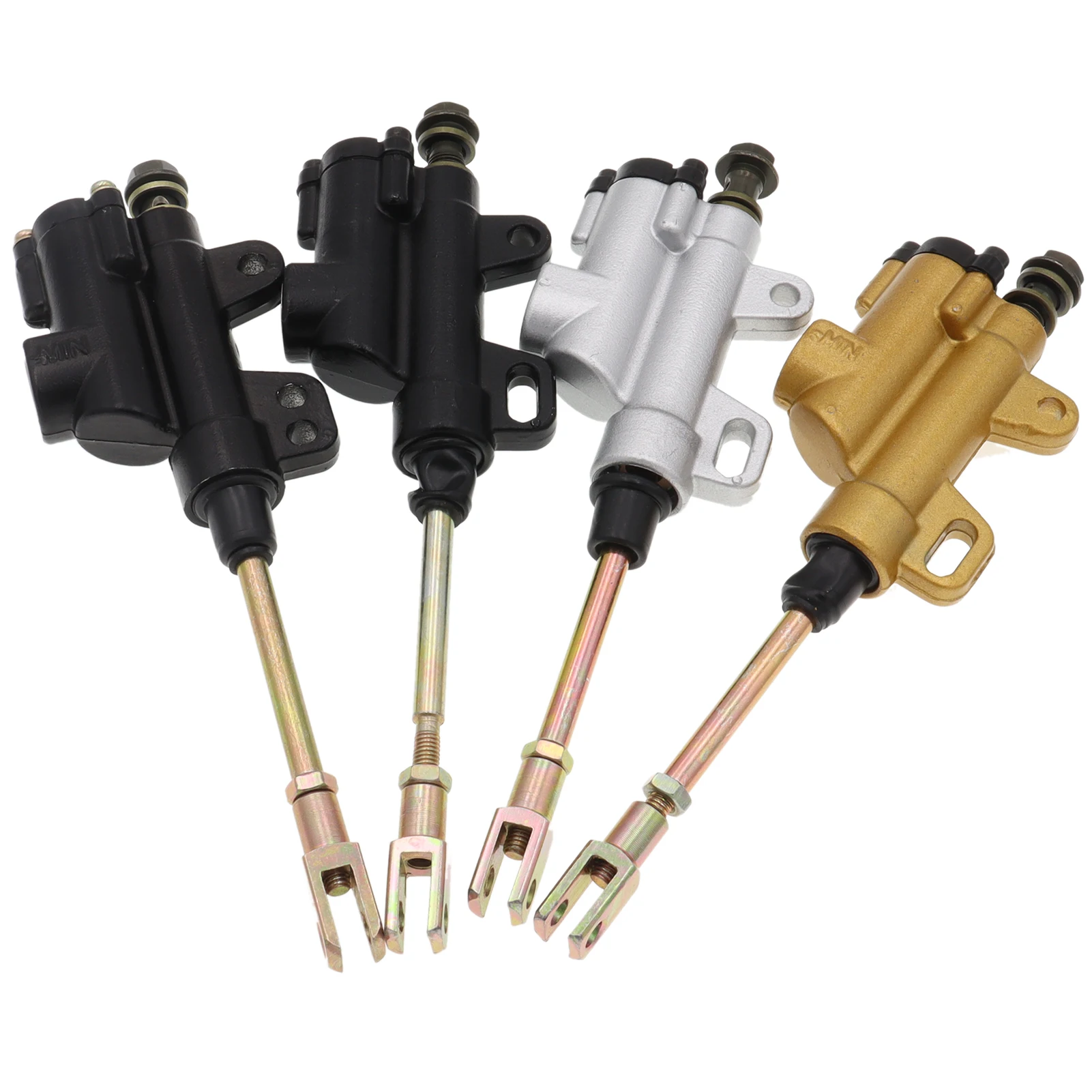 Universal M10 10mm Foot Rear Master Cylinder Hydraulic Brake Pump for Motorcycle Motorbieke