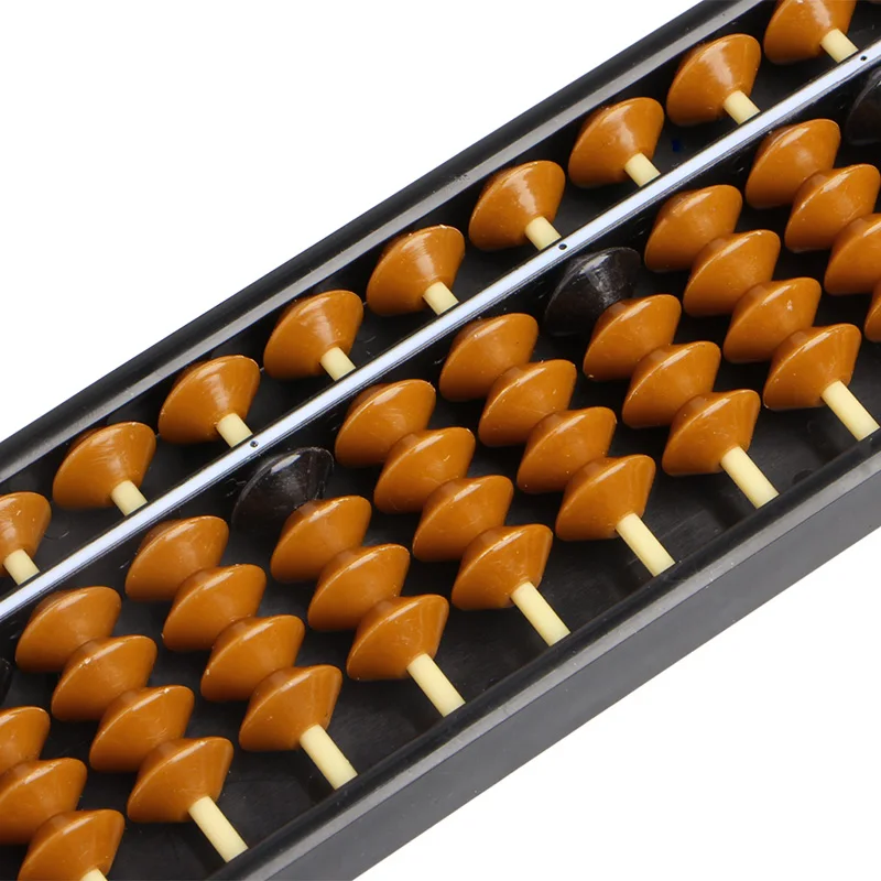 900C Plastic Abacus 15 Digits Arithmetic Tool Kid's Math Learn Aid Caculating Toys