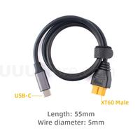 Toolkitrc SC100 Type-C to XT60 Charging Cable for toolkitrc M7 M6 M6D M8S Charger