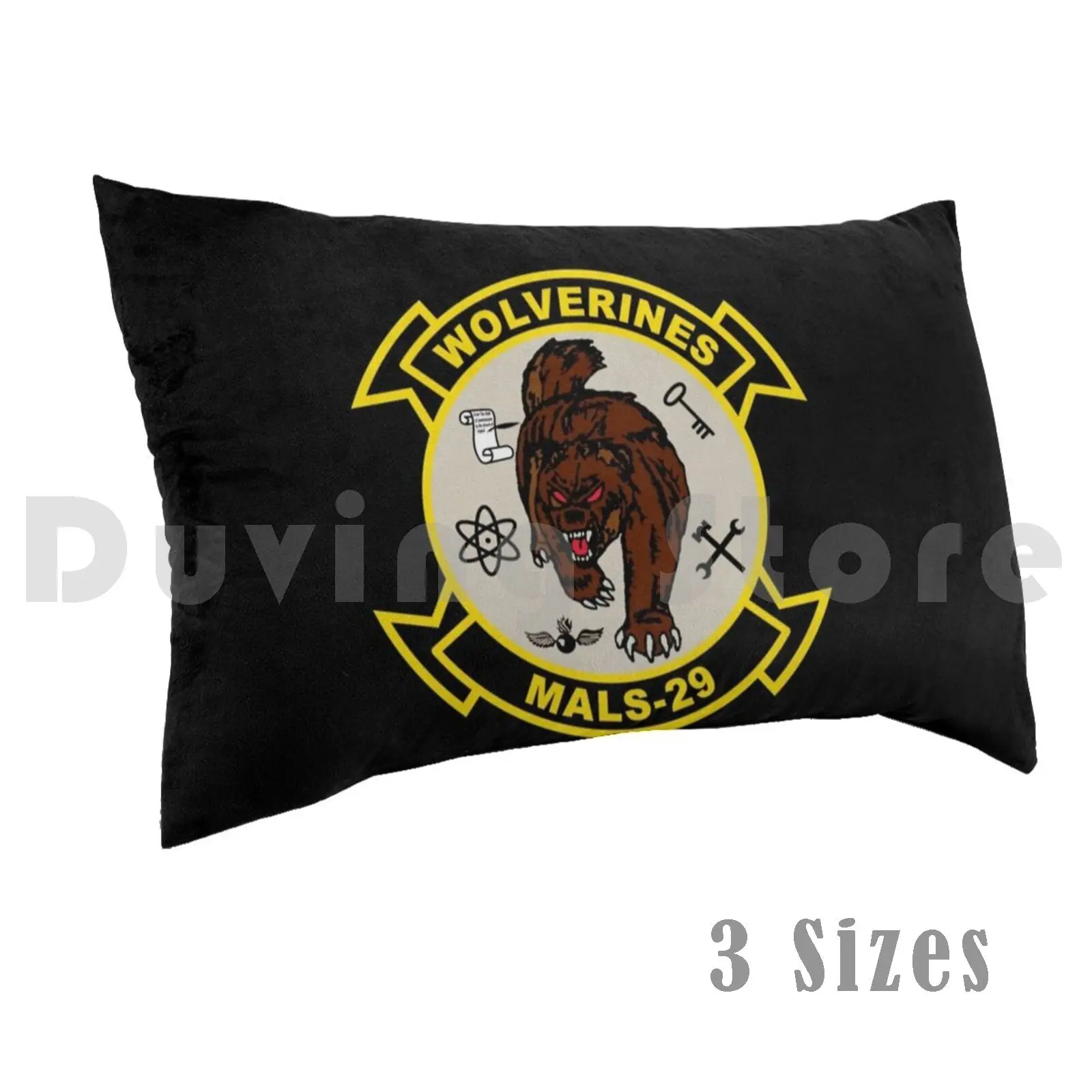 29th Marine Aviation Logistics Squadron Pillow case Air Force Patch Army Jet Fighter