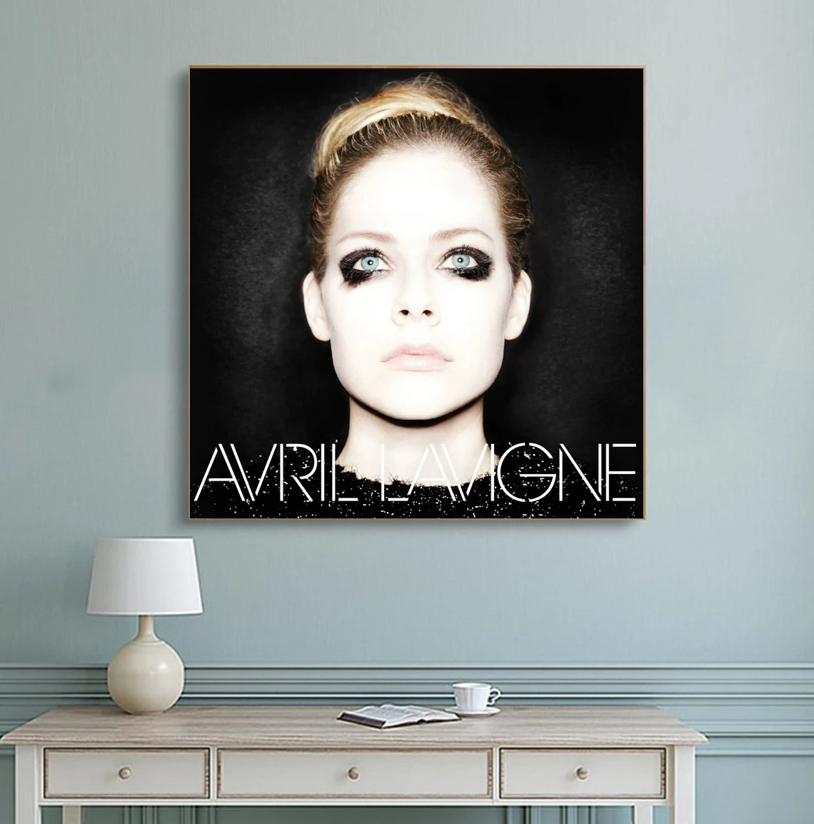 Avril Lavigne Avril Lavigne Music Album Poster Canvas Art Print Home Decoration Wall Painting ( No Frame )