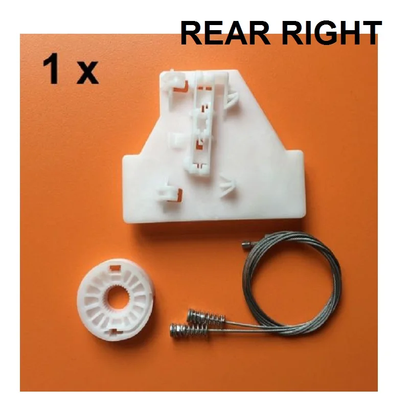 1 SET FOR AUDI A4 B6/B7 2000-2008 REAR LEFT&RIGHT SIDE WINDOW REGULATOR REPAIR KIT NEW