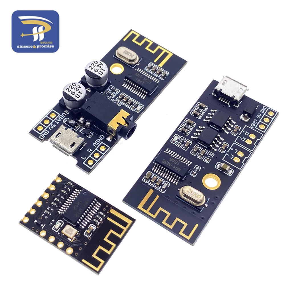 Drahtloses Bluetooth-Audioempfänger-Board-Modul MH-MX8 M18 M28 M38 BLT 20M 4.2 5.0 MP3 Verlustfreier Decoder Stereo Elektronisches DIY-Kit – Detail 12