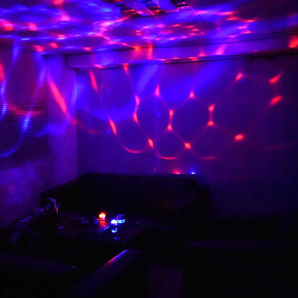 Voice Control Little Magic Ball Light Rgb Mobile Phone Android Apple Usb Magic Fan You Lantern Car Dj Stage Light