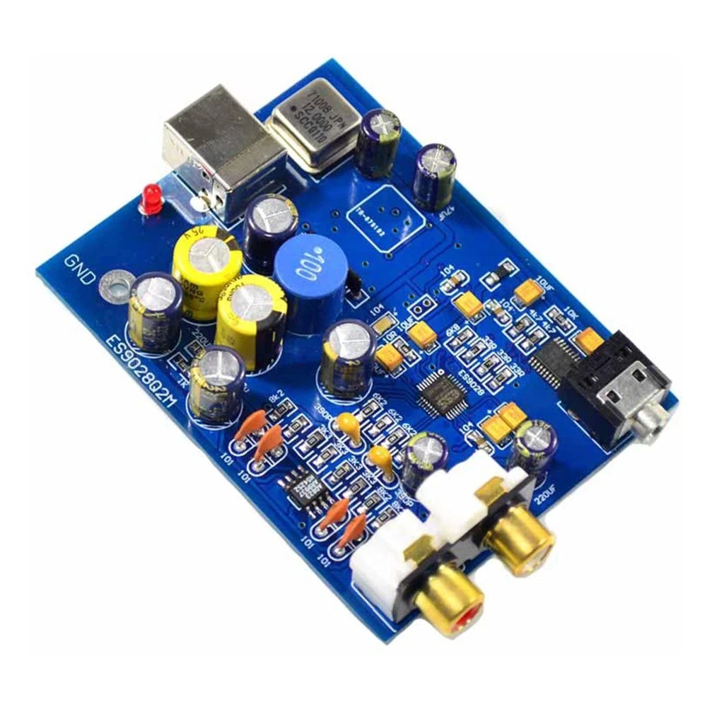 ES9028Q2M + SA9023 USB-decoderkaart Koorts Audio DAC Geluidskaart YJ