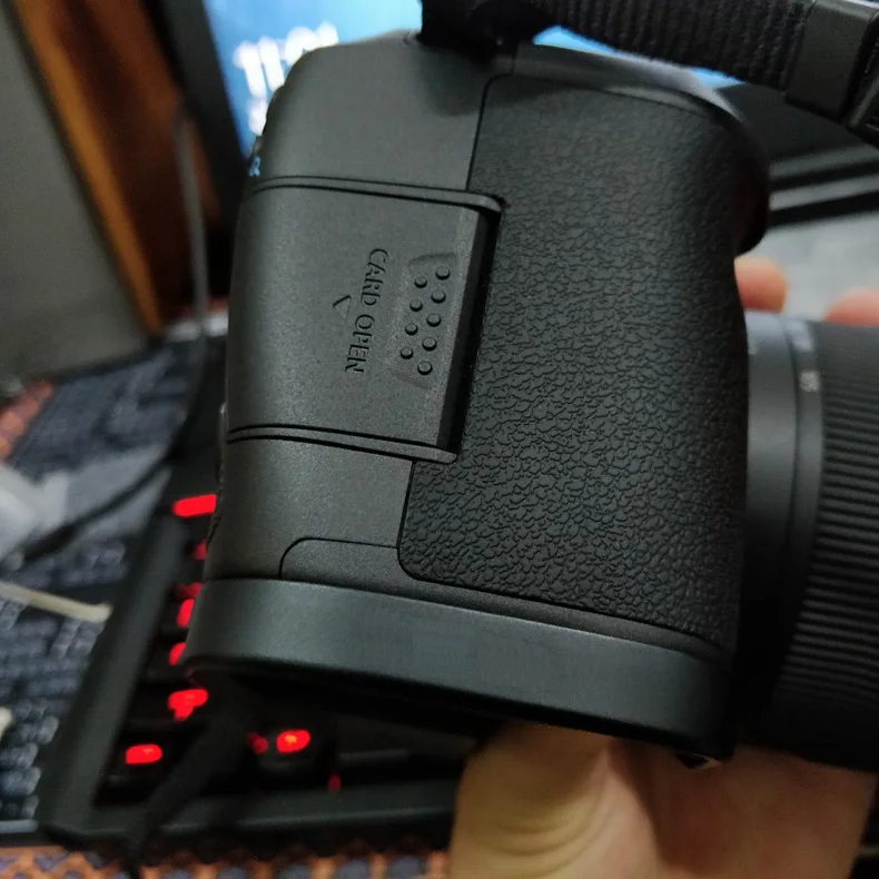 For Canon Eos R EOSR Camera Hot Shoe L Bracket Hand Grip Holder Plate Aluminum