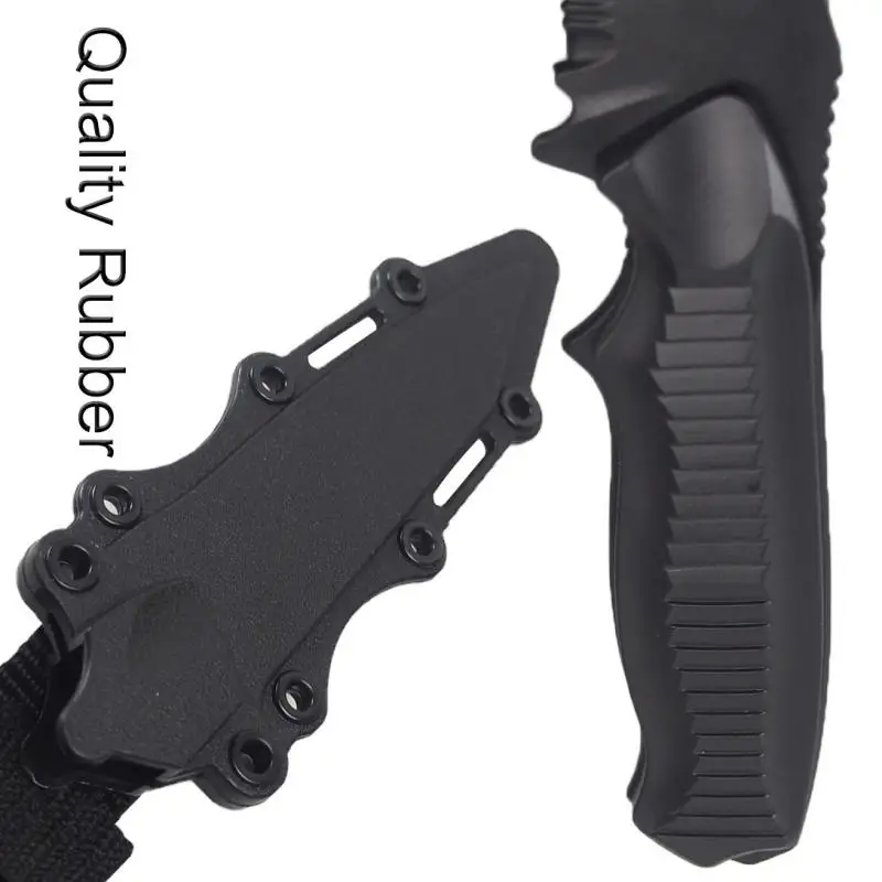 M9 Rubber Bayonet Tactics Training Soft Knife Film Props Plastic Knife Model