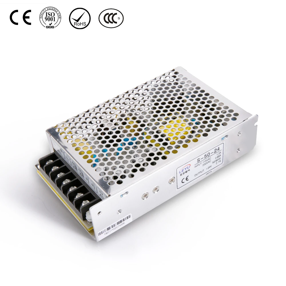 S-50-15 OEM switching power supply high efficiency 50w 15v made in China