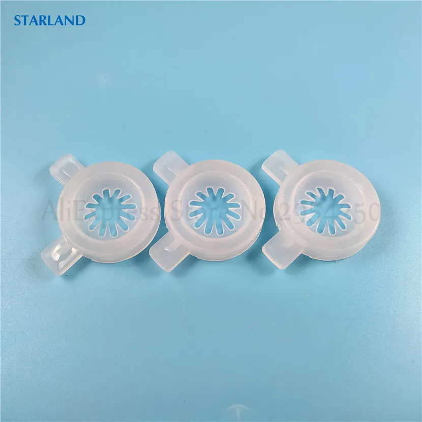 3 In 1 Set Snow-Shaped Ice Cream Modeling Lids For Soft Serve Maker Accessory Nozzle 37mm Inner Diameter