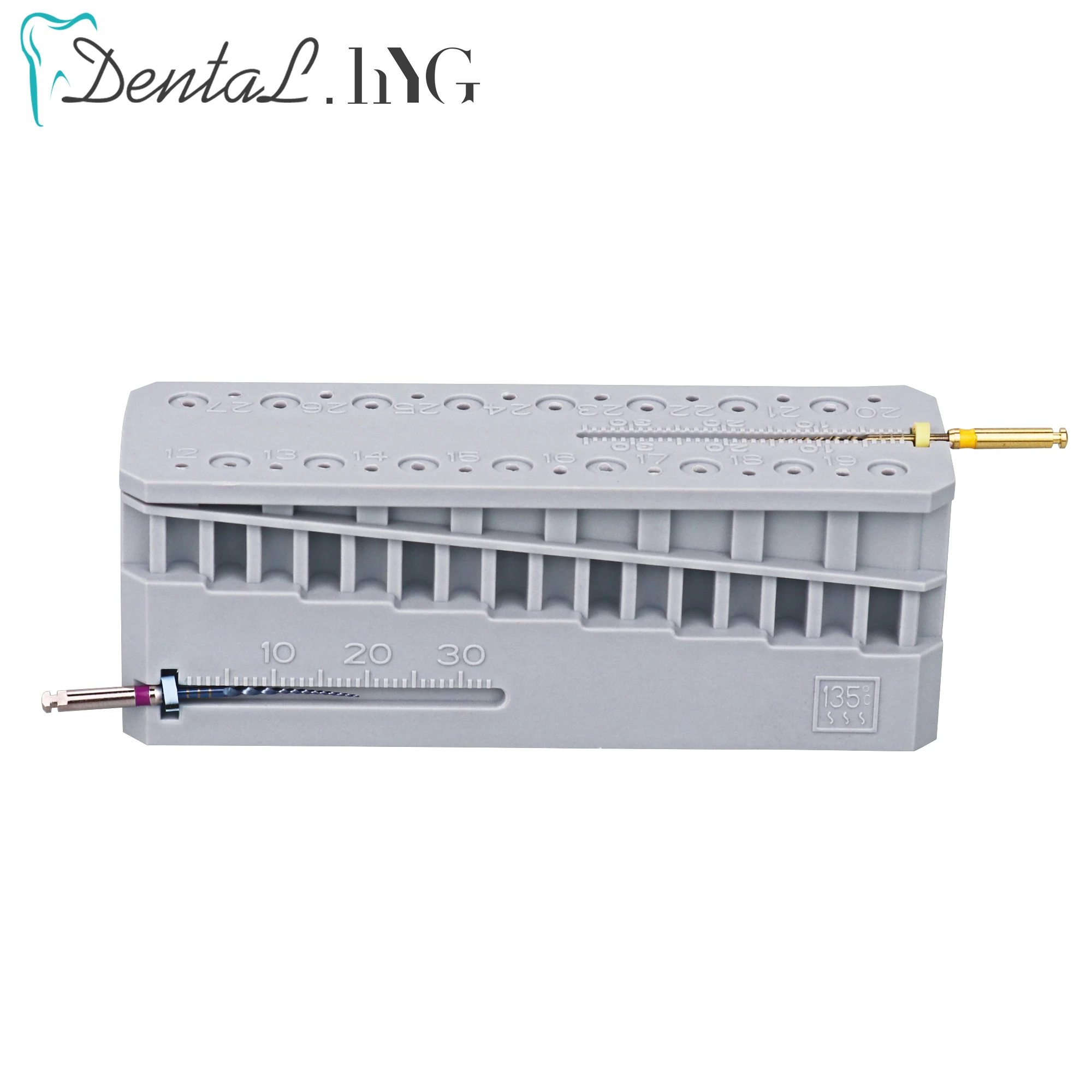 1pc Dental Autoclavable Endo Block Stand Ruler Dentist Instrument Ruler Products Equipment Mini Measuring Block