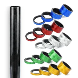 5/10/15/20mm Headset Spacers Carbon fiber bike washer for 28.6mm 1 1/8