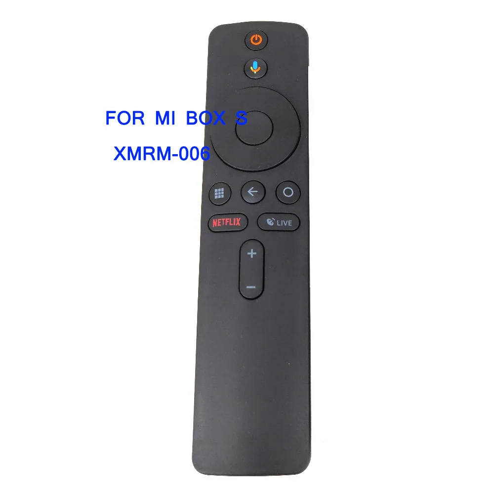 Dla Mi TV, Box S, BOX 3, MI TV 4X głosowy pilot Bluetooth z asystent Google Fernbedienung