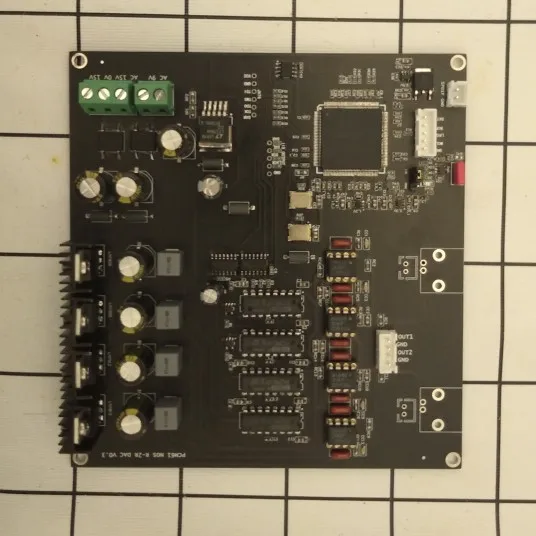 FPGA blessing upgraded PCM61 four-parallel differential design, full of simulation taste, mellow vocal classic decoder board