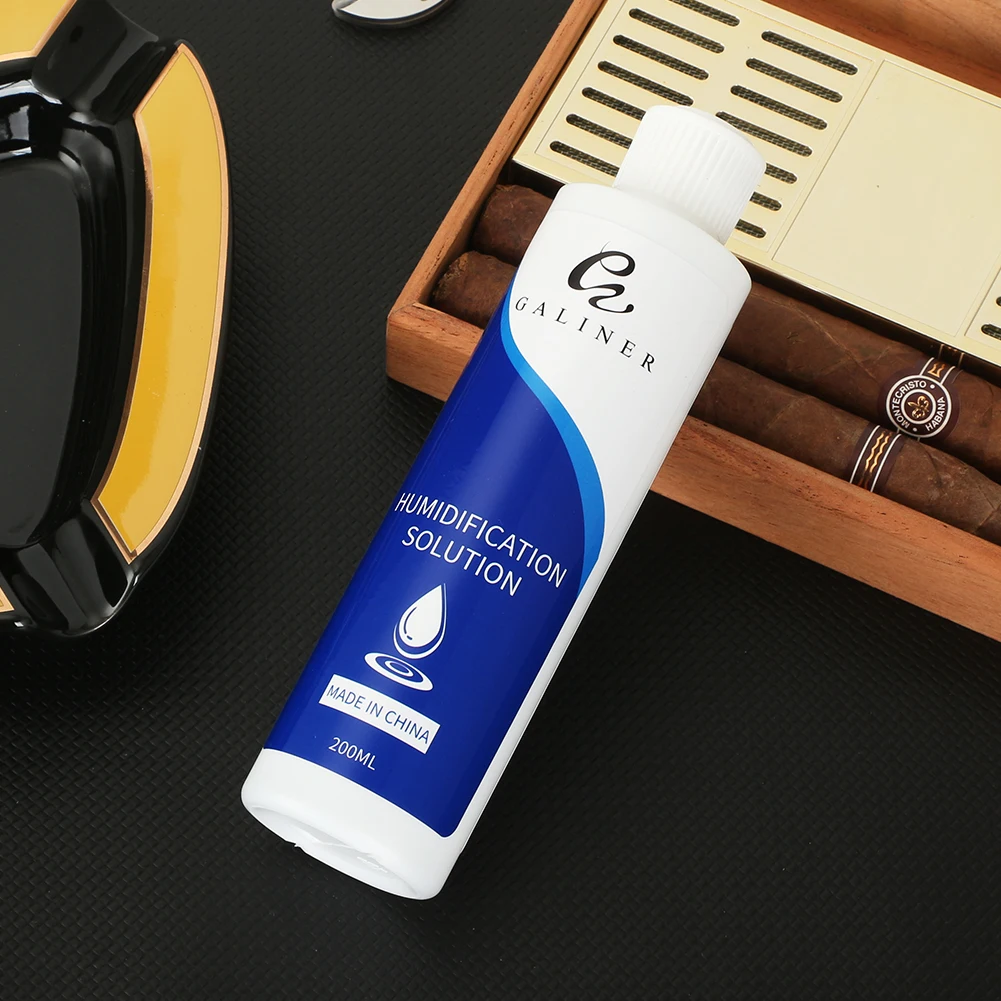 Galiner Humidification Solution Cigar Humidity Liquid Portable Keep 70% Humidifier Cigar Moisturizing For Cigars Humidor Box