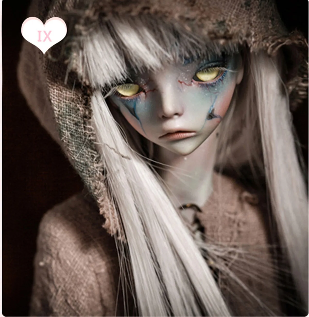 

The new hot-selling 1/4 BJD Doll SD hermit hidden 1 Special joint Human Body Resin Spot makeup