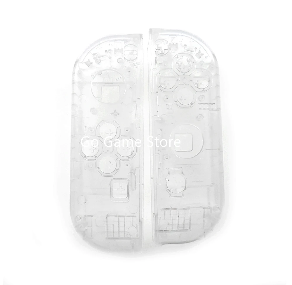 10sets For Nintendo Switch NS Joy Con Transparent case Clear Plastic Housing Shell Protective handle Housing Hard Case Cover