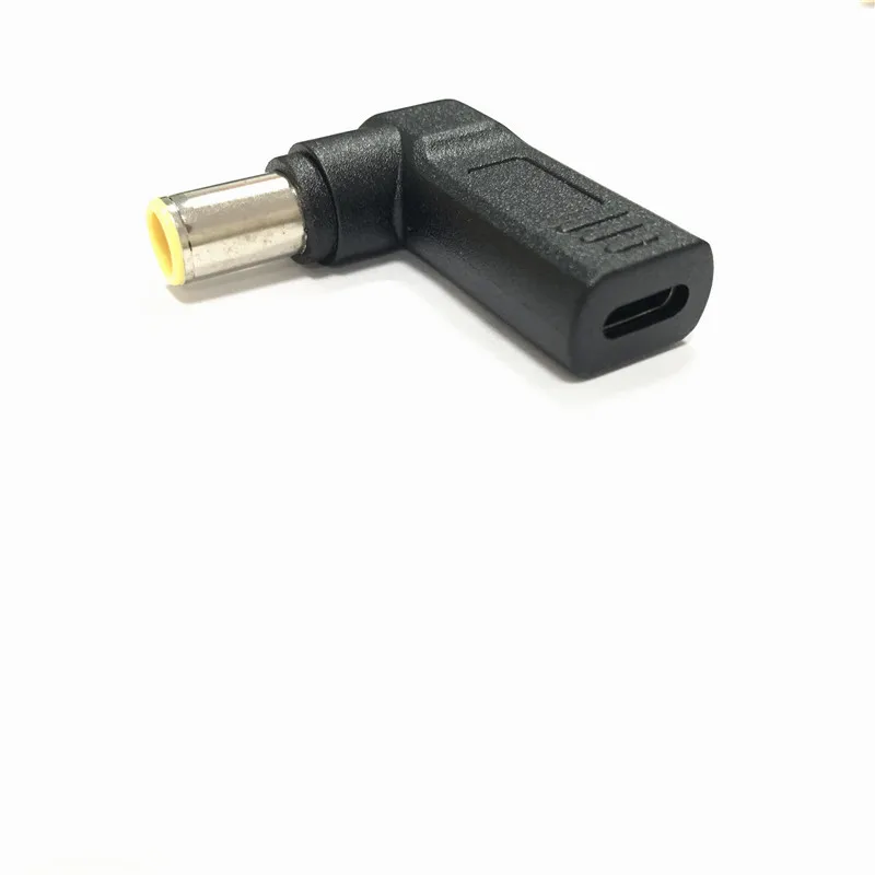 PD to DC Lenovo big round mouth with pin power cord Typec to 7.9*5.5 computer charging cable deception