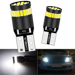 2x Error Free T10 W5W LED Head Marker Parking Lights For Mercedes Benz W210 W211 W212 W124 W205 W204 W177 S GLA GLK C E Class