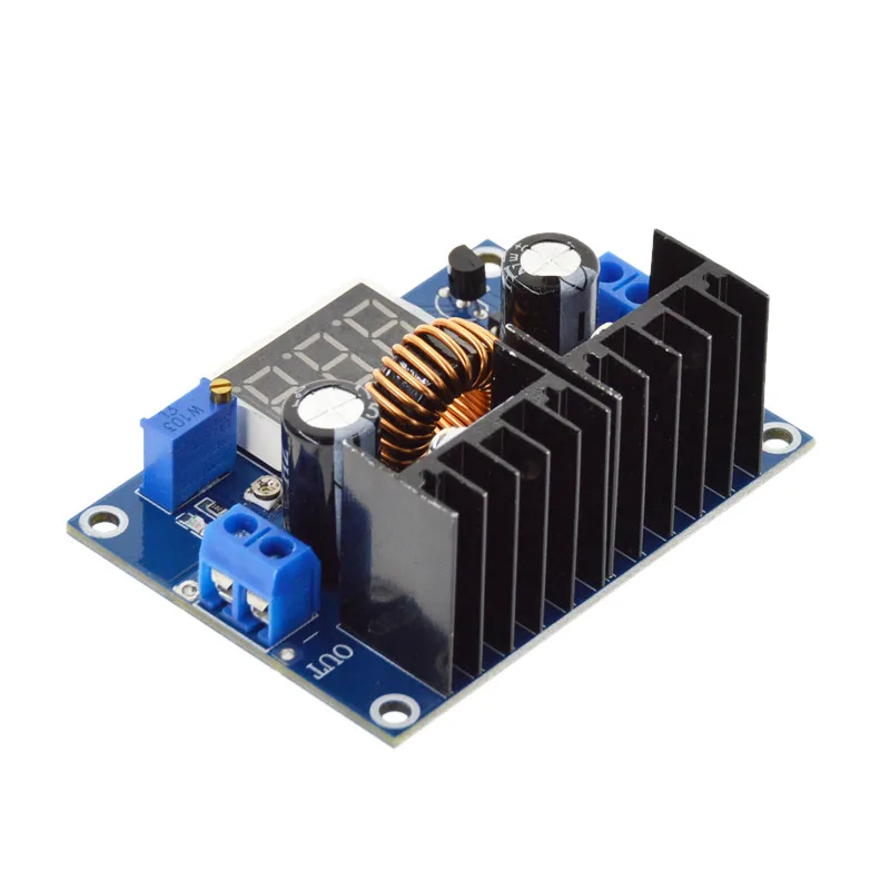 DC-DC تنحى وحدة XL4016E1 عالية الطاقة/8A مع استقرار الجهد/العرض/تيار مستمر الجهد المنظم المجلس