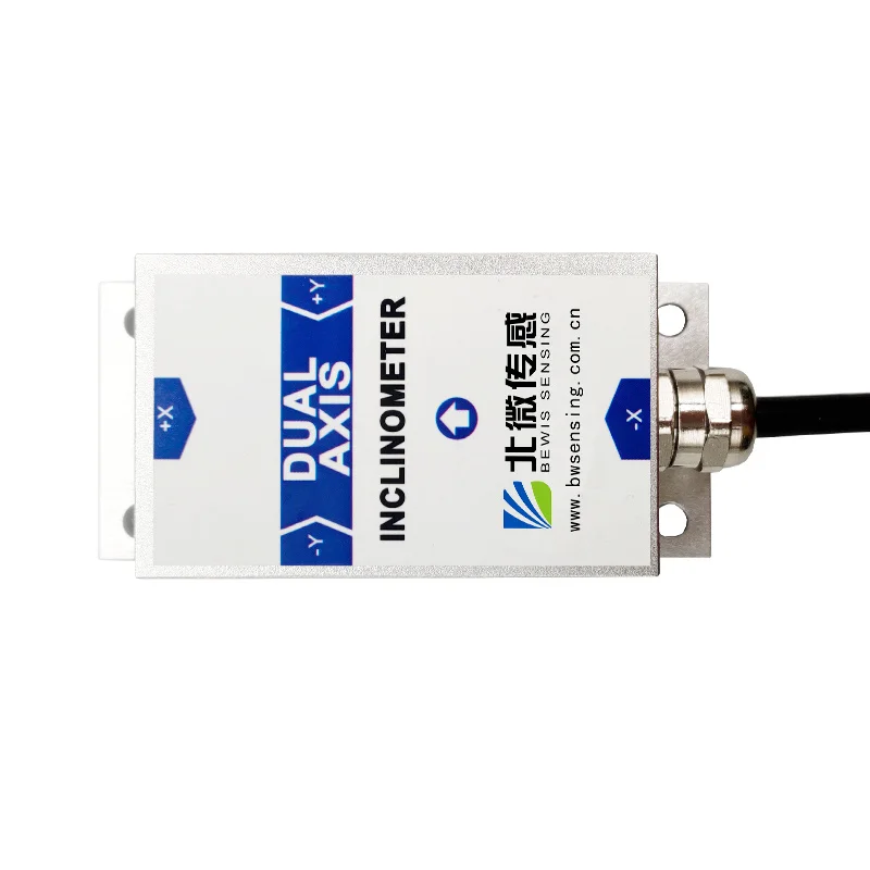 Capteur d'angle d'inclinaison BWM418, inclinomètre à axe unique, précision 0.01, résolution 0.001/ 4-20mA ,0-20mA ,0-24mA, sortie RS232 (en option)