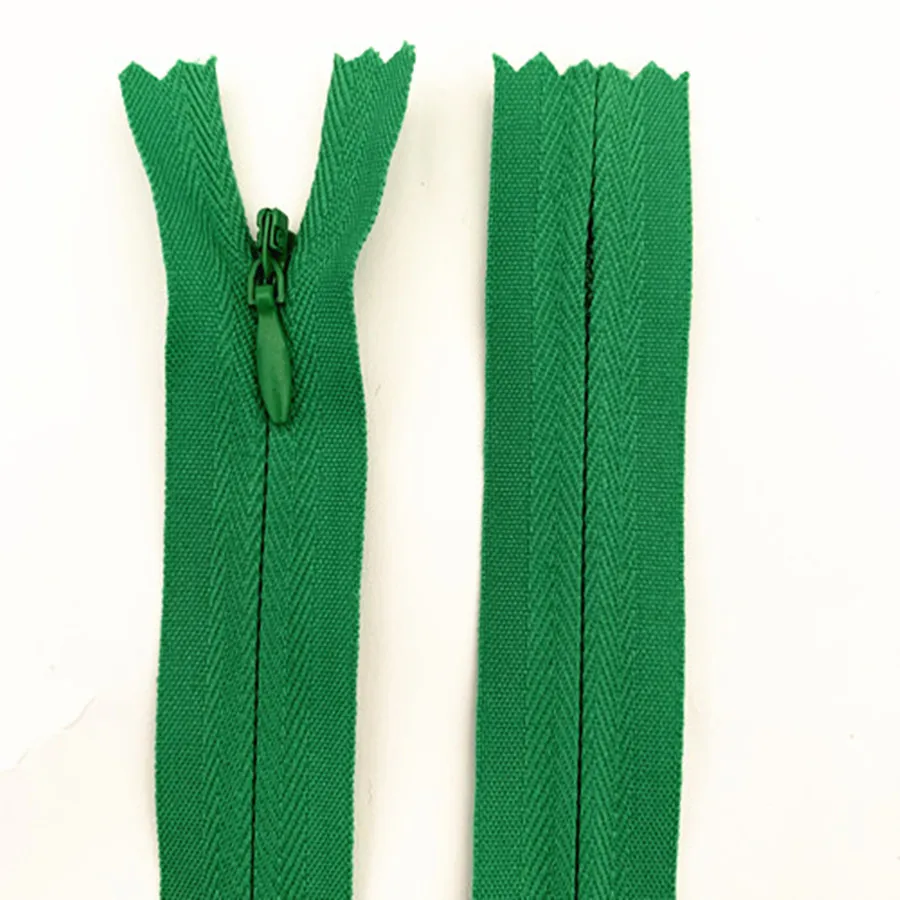 10pcs 20cm 8inch invisible zipper, nylon spool for sewing, clothing accessories