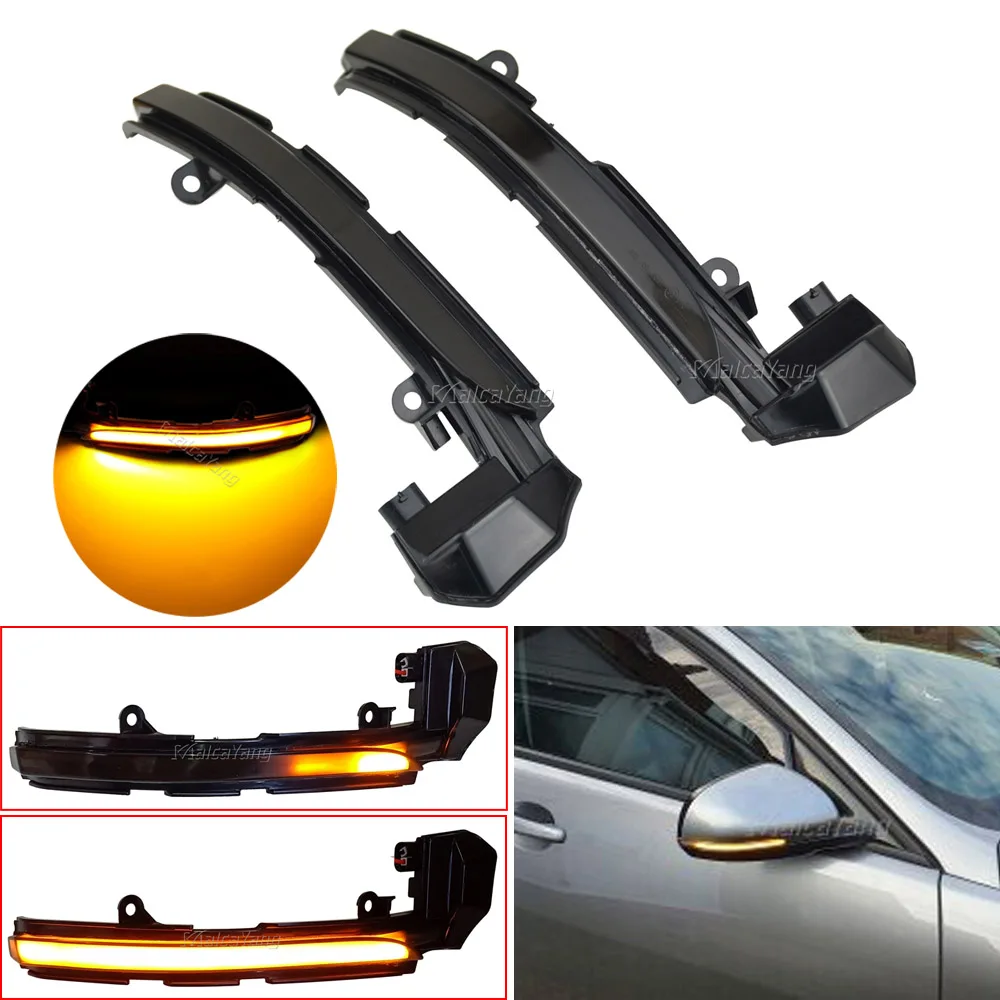 

Dynamic Turn Signal Light For Jaguar XE XF XJ F-TYPE XK XKR I-PACE X250 X260 LED Side Mirror Sequential Indicator Blinker