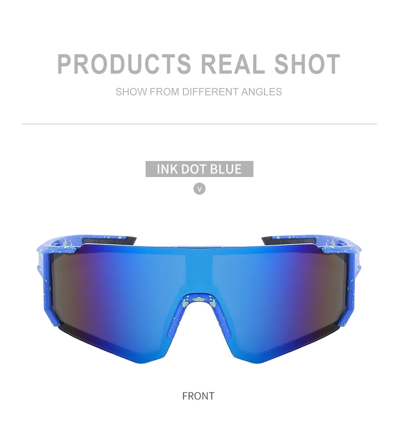 Übergroße randlose Sport-Polarisations-Sonnenbrille für Damen, neue modische rahmenlose Shield-Sonnenbrille für Herren, Outdoor-Fahrradbrille 2026 – Detail 13